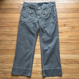 Banana Republic Cropped Cotton Pants Size 0